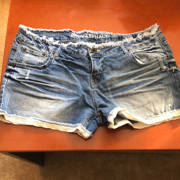 Blue Asphalt Pants - Juniors Blue Asphalt shorts!